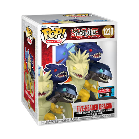 YU-GI-OH - FIVE-HEADED DRAGON 6" POP! NY22 RS